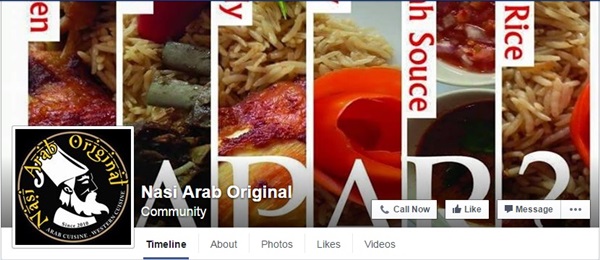 facebook nasi arab